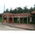 exo-wood wpc pergola